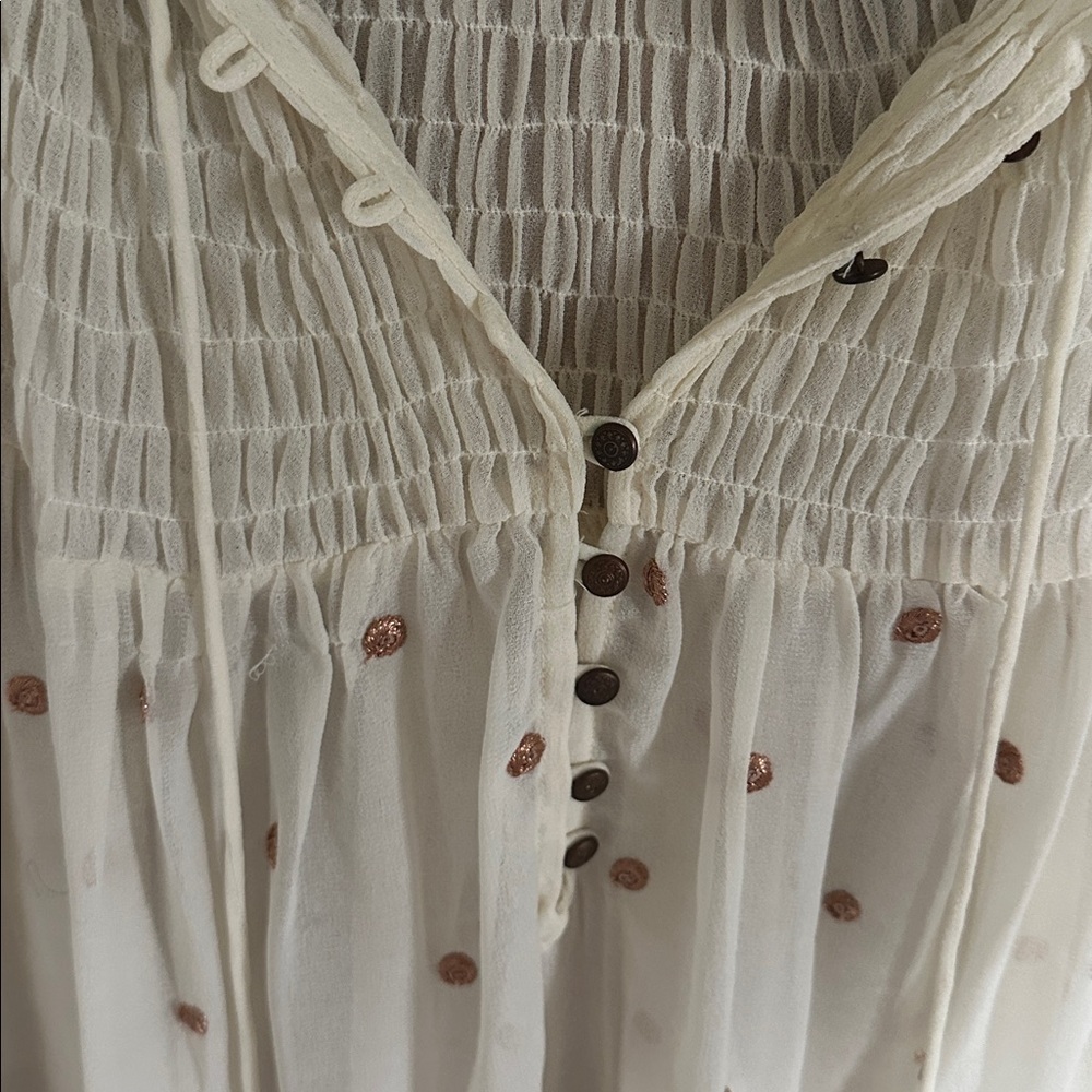 Free people ready to run sheer blouse - Picture 5 of 12